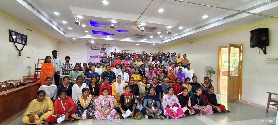 Swasth Nari Sashakt Parivar Abhiyaan at ICMR-NIRT -2025