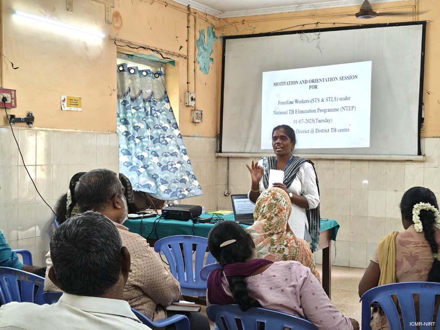 Motivational Training for NTEP staff, Tiruvallur