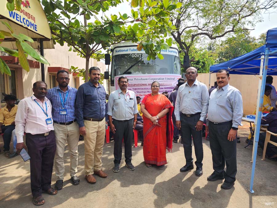 TB Screening Camp at Chennai Petroleum Corporation Limited, Chennai