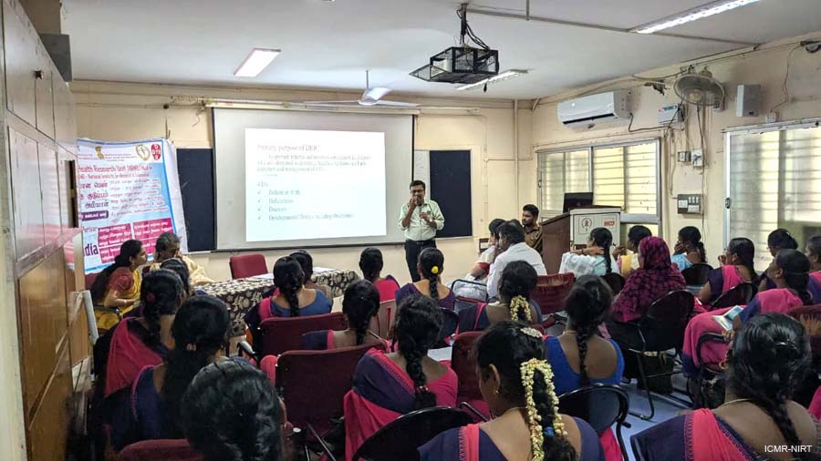 Swasth Nari Sashakt Parivar Abhiyaan at ICMR-NIRT -2025