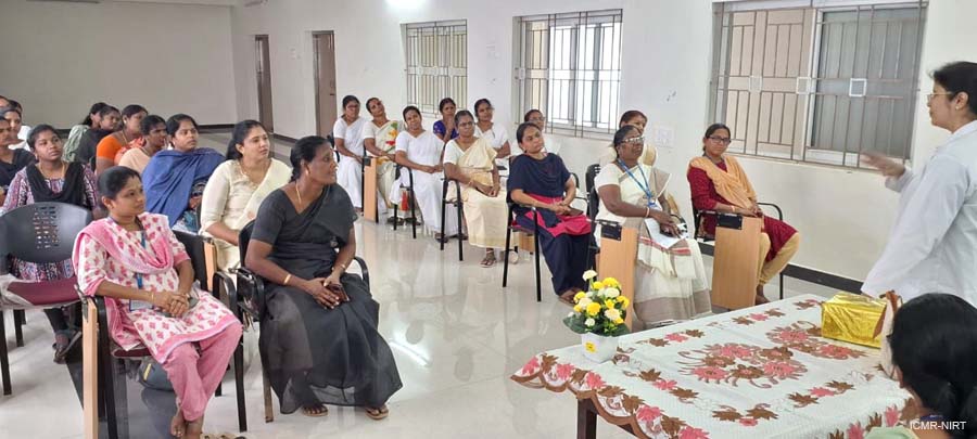 Swasth Nari Sashakt Parivar Abhiyaan at ICMR-NIRT -2025