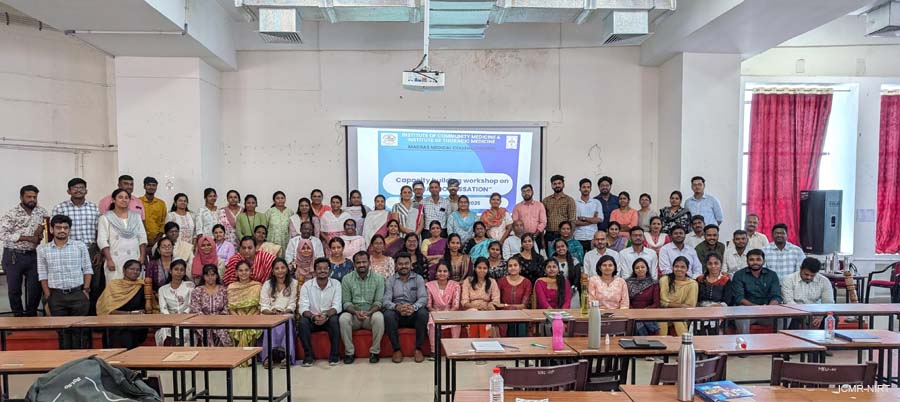 Capacity Building Workshop on Tobacco Cessation for students and technicians of Madras Medical College