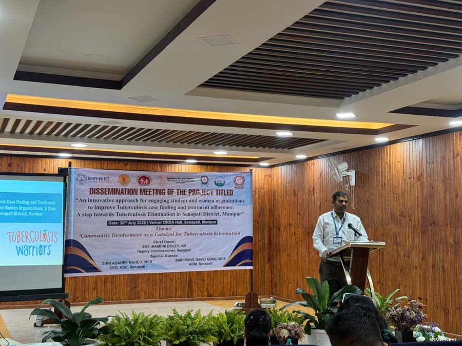 Dissemination Meeting on TB Elimination Study in Senapati District