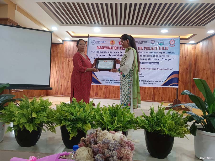 Dissemination Meeting on TB Elimination Study in Senapati District