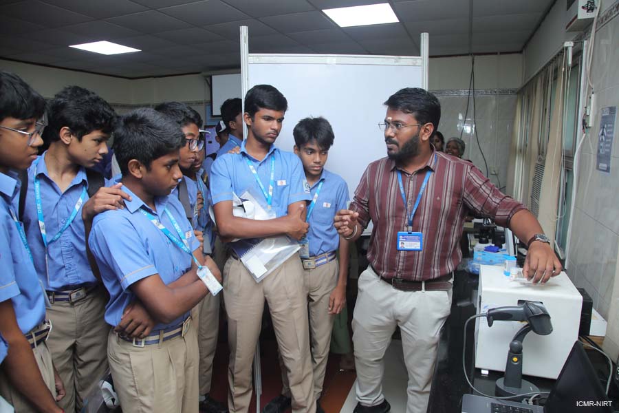 ICMR SHINE (Science & Health Innovation for the NextGen Explorers) initiative @ ICMR-NIRT
