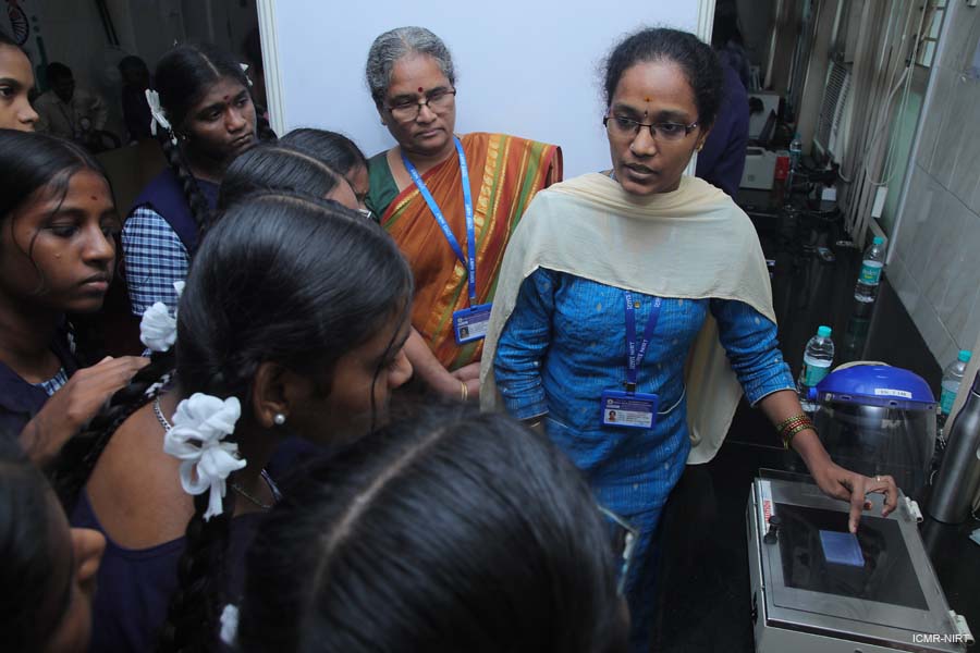 ICMR SHINE (Science & Health Innovation for the NextGen Explorers) initiative @ ICMR-NIRT