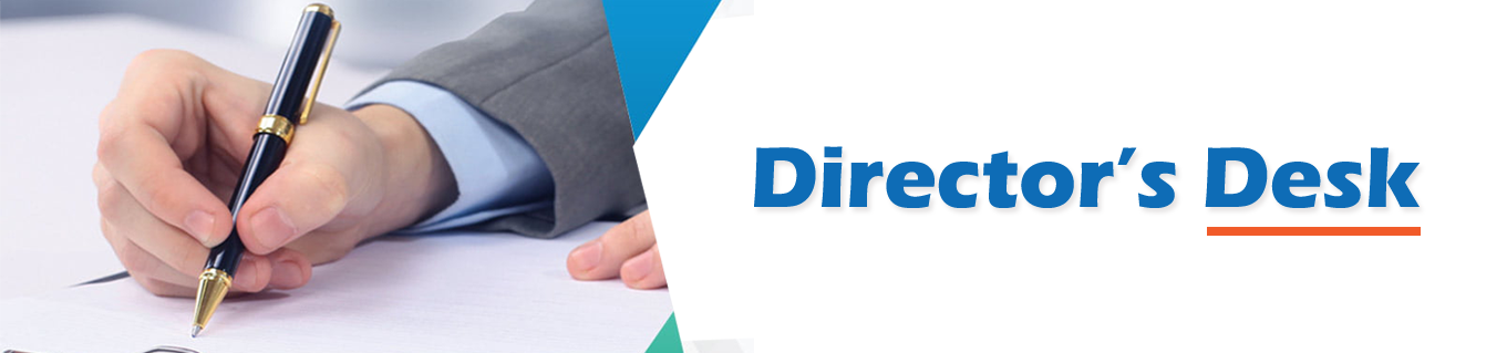 Director's Desk Banner